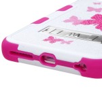 Case Protector Apple Iphone 6 Plus White Butterflies Pinks Triple Layer (17003995) by www.tiendakimerex.com